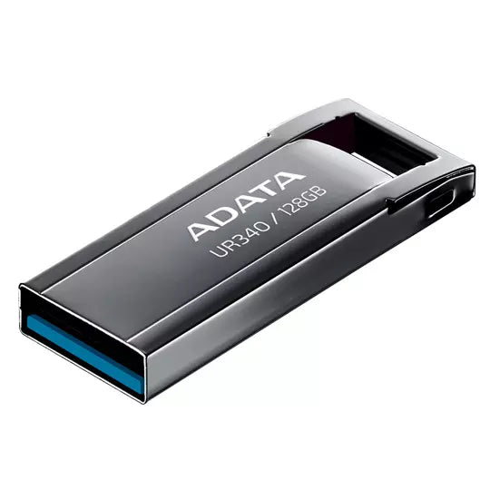 Memoria Flash Adata Ur340, 128Ggb, USB 3.2, Color Negro