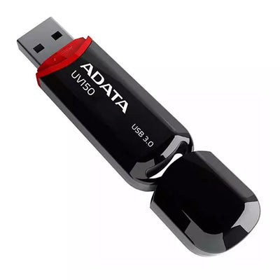 Memoria USB Adata DasHDrive Uv150, 128gb, USB 3.0, Color Negro