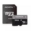 Memoria Flash Adata Premier, 64gb, Microsdxc Uhs-I Clase 10, Con Adaptador