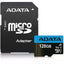 Memoria microSDXC ADATA Premier 128 GB AUSDX128GUICL10A1-RA | Clase 10 UHS-I A1 | Hasta 100 MB/s | Con Adaptador SD | Para Smartphone y Tablet | SKU AUSDX128GUICL10A1-RA