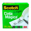 Cinta Magica Scotch Transparente de 25.4mm x 65.8m - 1 pieza