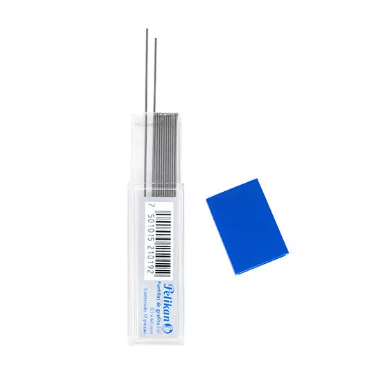 Puntillas de grafito Pelikan de 0.5 mm HB tubo con 12 puntillas