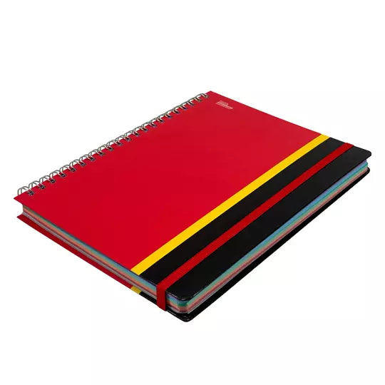 Cuaderno profesional Printaform pasta dura cuadro chico 100 hojas 1 pz.