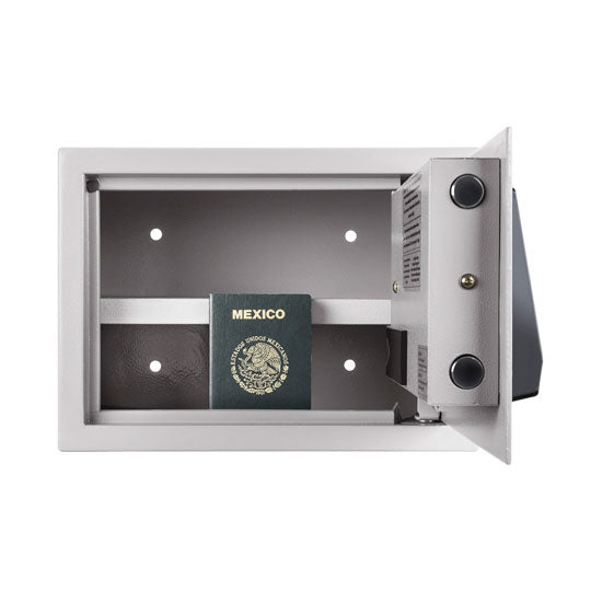 Caja de seguridad STEREN mediana color gris