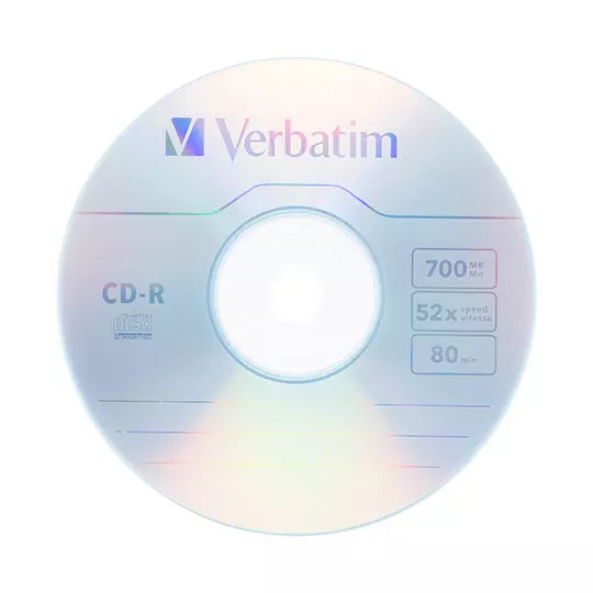 Disco Verbatim CD-R slim case 700MB, 80min individual