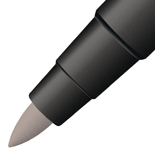 Marcador permanente fino Signal Metalinkpunta bala 1.3 mm color plata blíste