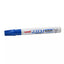 Marcador permanente UniPaint punta balacolor azul caja con 12 pzas