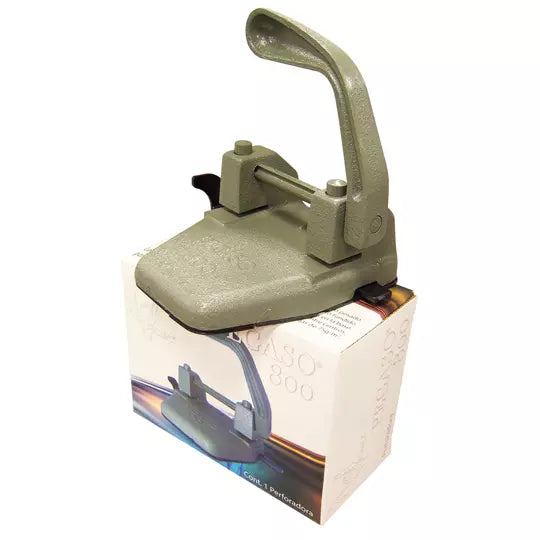 Perforadora Pegaso 800 de 2 orificios perfora hasta 30 hojas