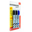 Marcador permanente Esterbrook SHARPIE negro - 2 piezas + 1 azul