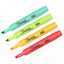 Resaltador Sharpie Tank caja con 4 piezas colores fluorescentes surtidos
