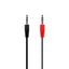 Audífonos Con Micrófono Ajustable, 2 Plugs 3.5 MM, Negro BROBOTIX 651428