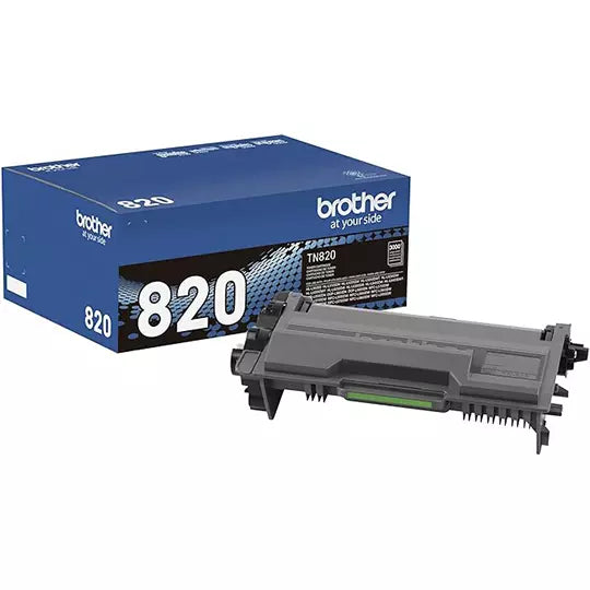 Tóner Negro Original Brother TN820 | 3,000 Páginas | Rendimiento Estándar | Para HL-L6200DW y MFC-L6900DW | Impresión Láser | SKU TN820