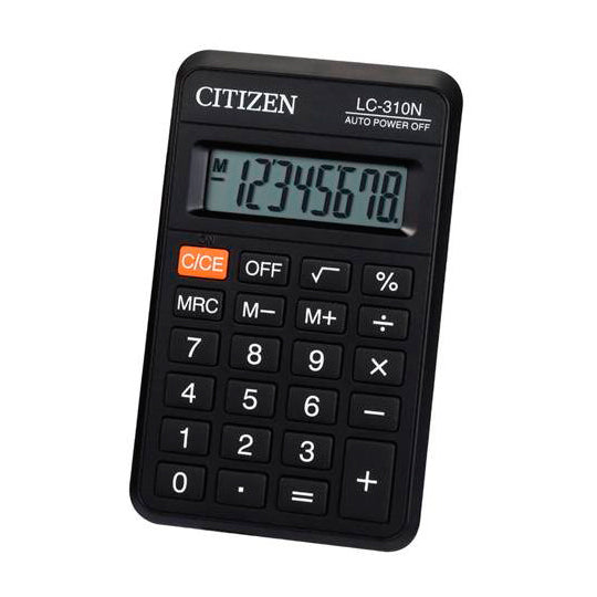 Calculadora de Bolsillo CITIZEN básica de 8 dígitos