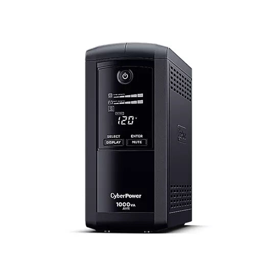 No break CYBERPOWER, 1000 VA, 600 W, CP1000AVRLCD