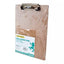 Tabla de madera Dietrix agarra papel esquela broche palanca metálica