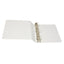 Carpeta panorámica OXFORD herraje en D 3 pulgadas color blanco tamaño carta
