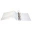 Carpeta panorámica OXFORD herraje en D 4 pulgadas color blanco tamaño carta