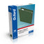 Folder colgante OXFORD jinetes de plástico transparente color verde caja tamaño oficio