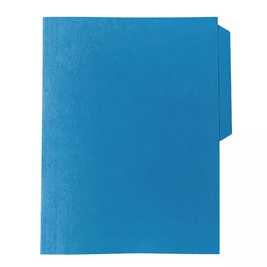 Folder de color Oxford carta color azulceja 1/2 caja con 25 pzas