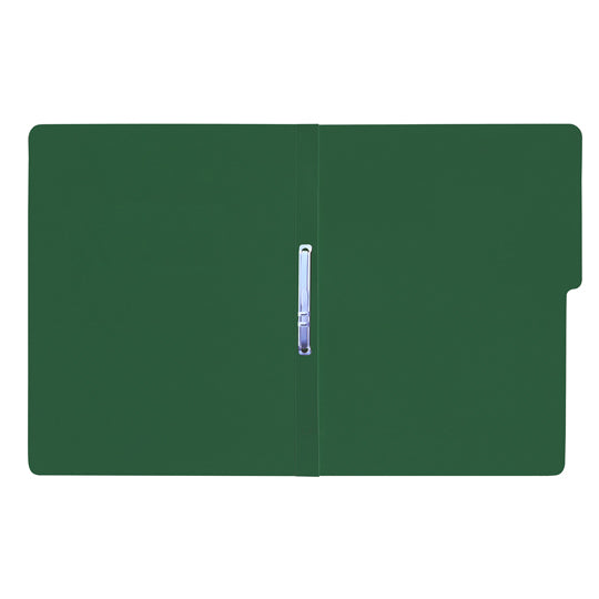 Carpeta tipo folder FORTEC pressboard con broche de 8cm color verde obscuro tamaño carta