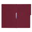 Carpeta tipo folder FORTEC pressboard con broche 8cm color caoba tamaño oficio