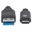 Cable Manhattan USB tipo c a-c m-m v3.11m