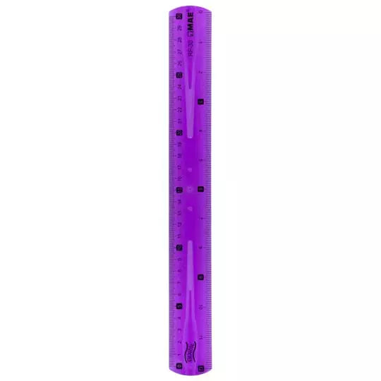 Regla flexible mae de 30cm 1 pieza.