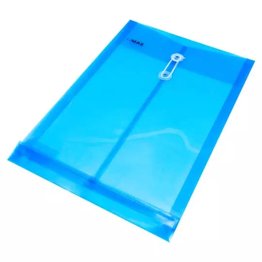 Sobre vertical de polipropileno mae color azul 1 pieza