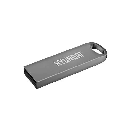 USB 32gb Hyundai Bravo, USB 2.0, Color Plata.