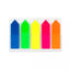 Banderitas adhesivas Redi-Tag con clip,colores surtidos 4.3 x 1.3 cm c/125
