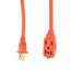 Extensión de uso rudo Santul 2 m naranja 2x16 AWG