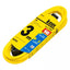Extensión de 3 contactos, 3 M color amarillo