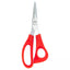 Tijeras santul de 15 CM (6 pulgadas) color rojo.