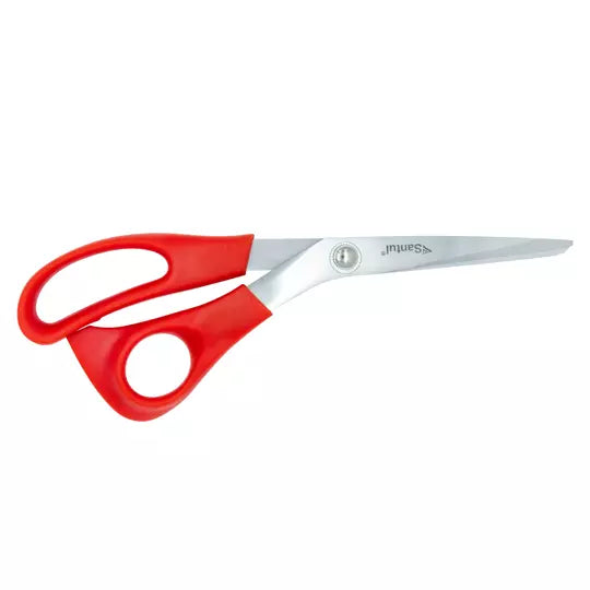 Tijeras santul de 20 CM (8 pulgadas) color rojo