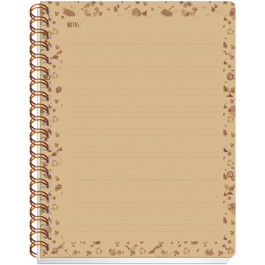 Cuaderno profesional ecológico SCRIBE cuadro chico 5 mm 100 hojas