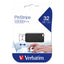 Memoria VERBATIM USB 32GB pinstripe, negro