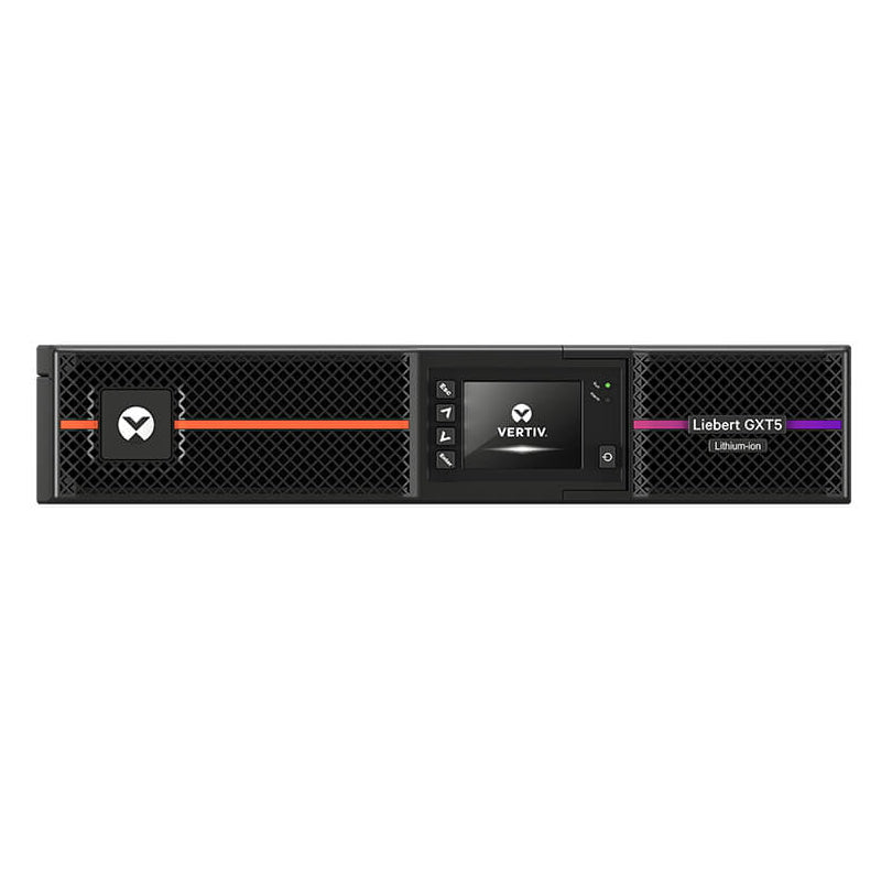 Vertiv Liebert GXT5 Lithium-Ion UPS 1500VA/1350W 120V Online, Doble Conversión, 2U Rack/Torre, 6 tomas NEMA 5-15R, Monofásico