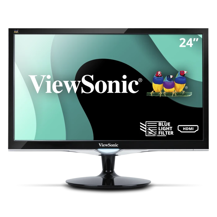 Monitor ViewSonic VX2452MH LED 23.6'', Full HD, HDMI, Bocinas Integradas, Negro