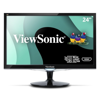 Monitor ViewSonic VX2452MH LED 23.6'', Full HD, HDMI, Bocinas Integradas (2 x 2W), Negro