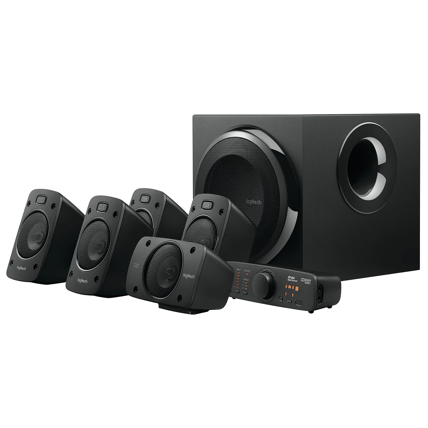 Bocinas Logitech Z906 5.1 Sistema de Audio con Sonido Envolvente THX