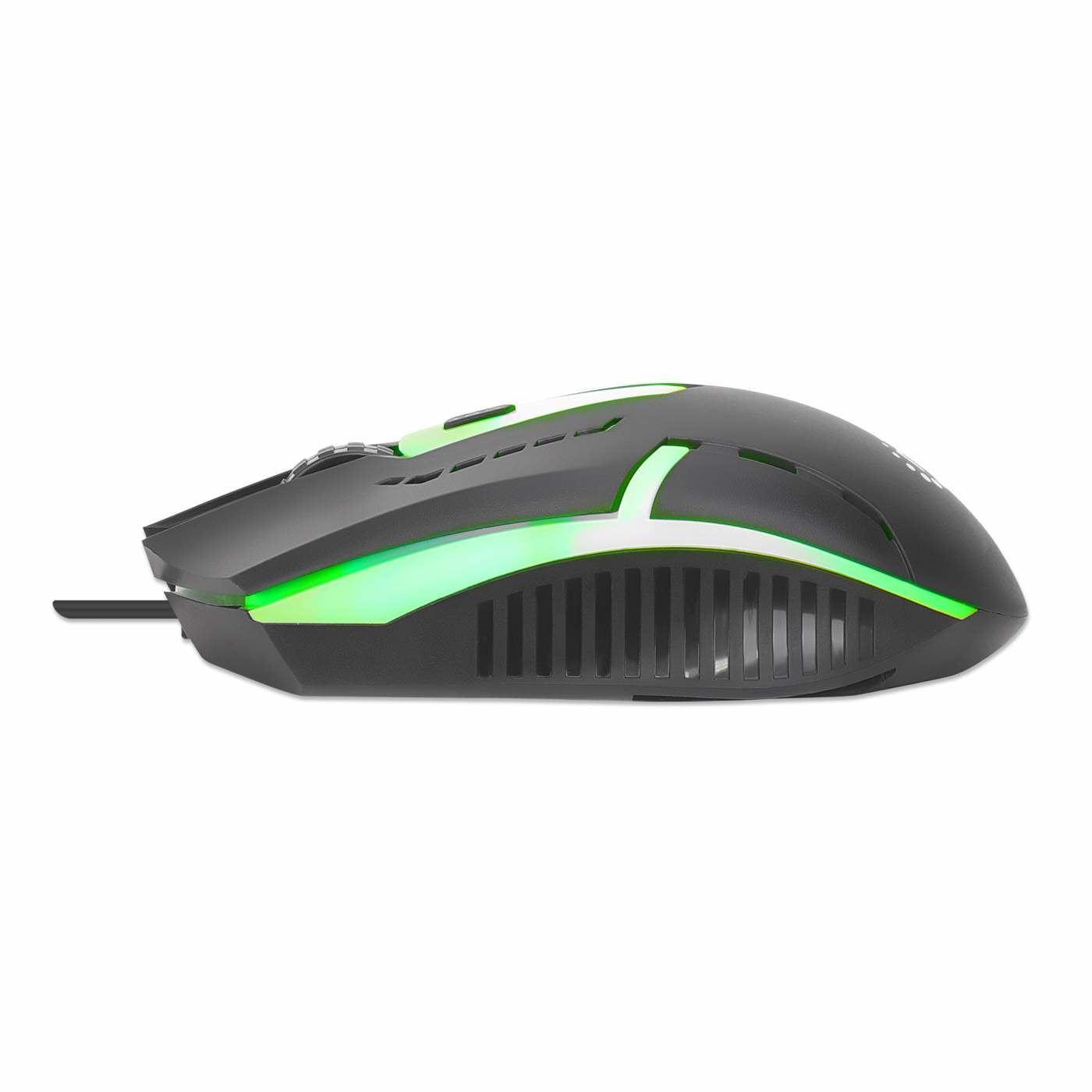 INTRACOM MOUSE OPTICO LUMINISCENTE RGB UWRLS SB NEGRO MOUSE OPTICO LUMINISCENTE RGB U SB NEGRO