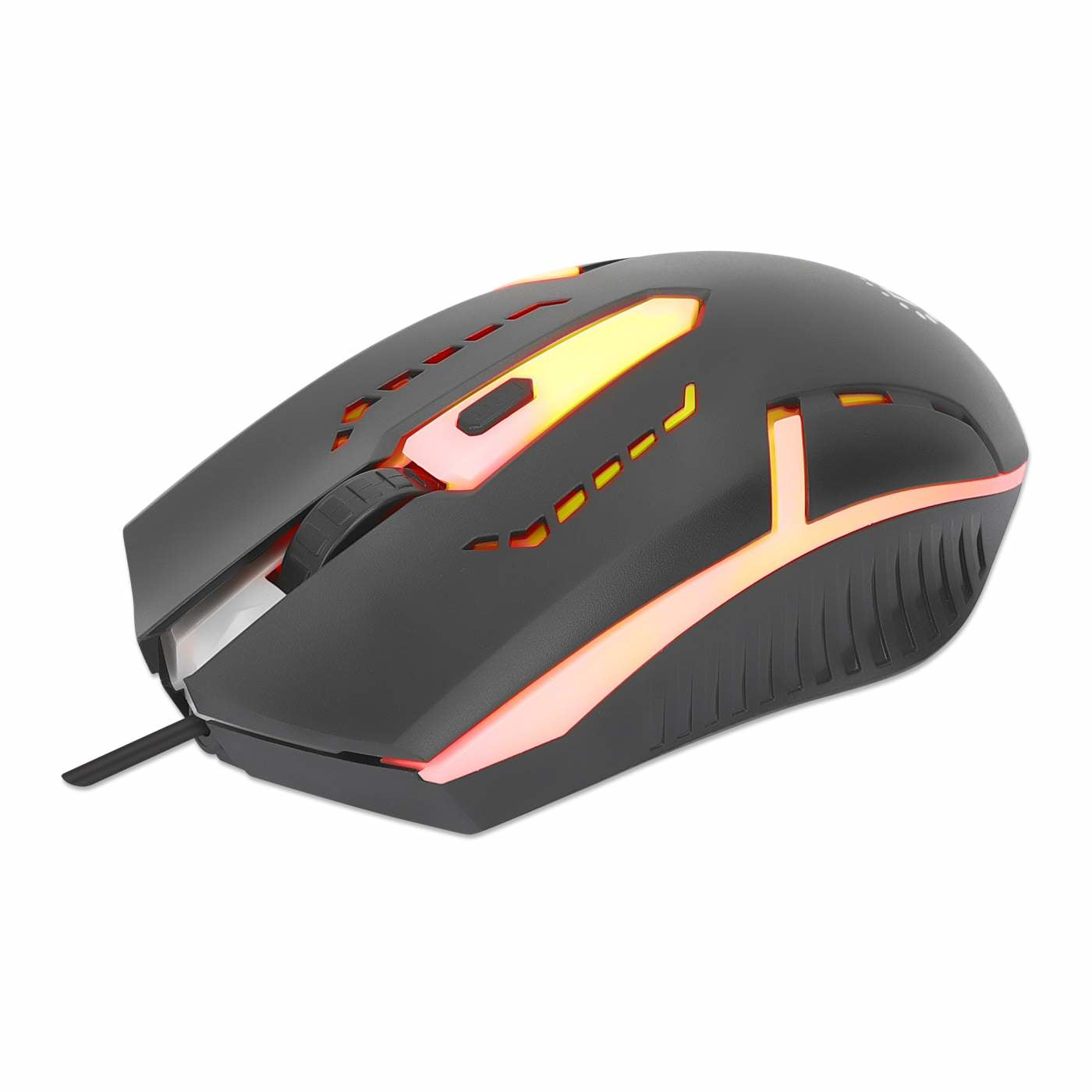 INTRACOM MOUSE OPTICO LUMINISCENTE RGB UWRLS SB NEGRO MOUSE OPTICO LUMINISCENTE RGB U SB NEGRO