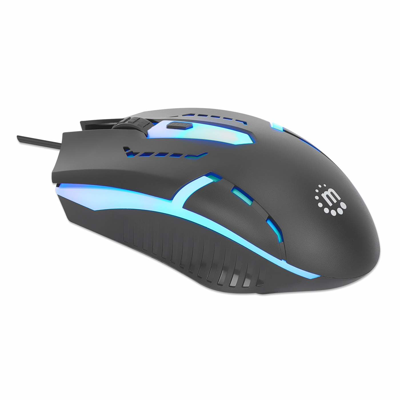 INTRACOM MOUSE OPTICO LUMINISCENTE RGB UWRLS SB NEGRO MOUSE OPTICO LUMINISCENTE RGB U SB NEGRO