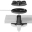 LOGITECH MIC POD PENDANT MOUNT-OFF- CPNT WHITE