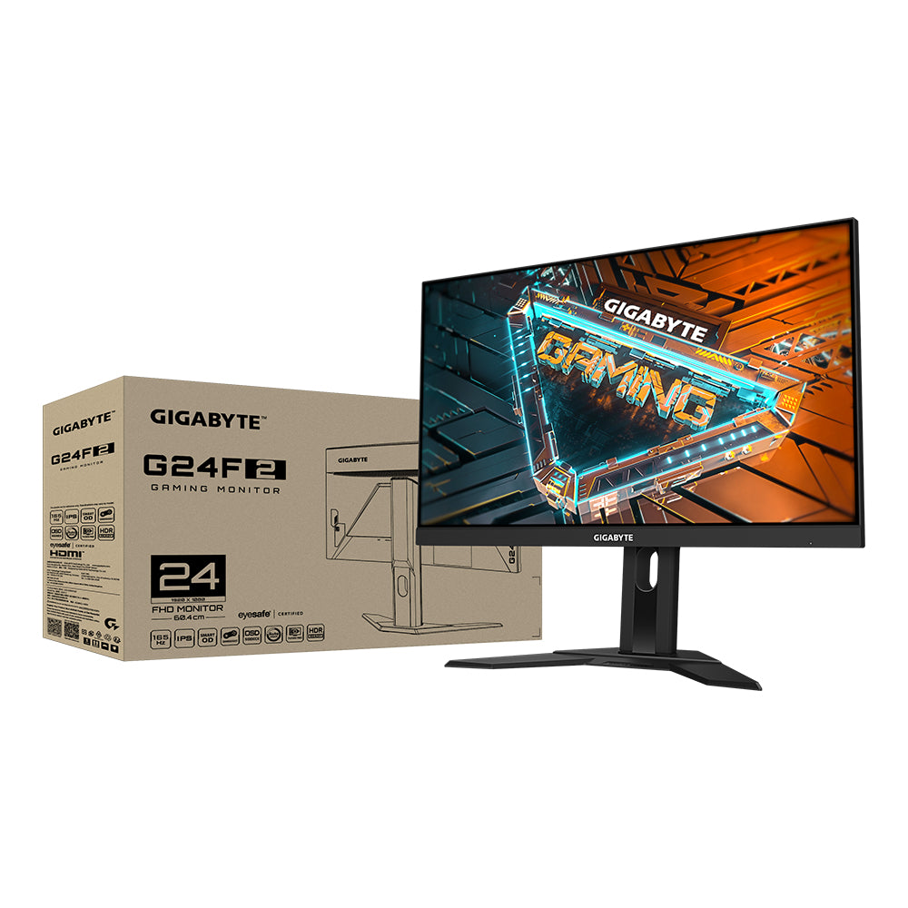 Monitor Gaming Gigabyte G24F 2 23.8", Full HD, 165 Hz, Negro