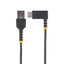 STARTECH CONSIG CABLE 1M DE CARGA USB A USB CABL C ACODADO - USB 2.0 - TIPO C