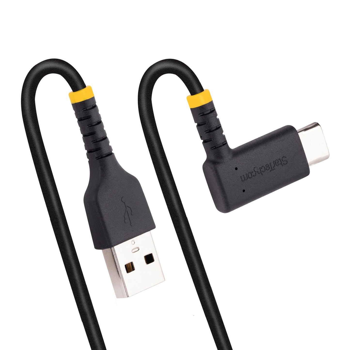 STARTECH CONSIG CABLE 2M DE CARGA USB A USB CABL C ACODADO - USB 2.0 - TIPO C