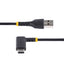 STARTECH CONSIG CABLE 2M DE CARGA USB A USB CABL C ACODADO - USB 2.0 - TIPO C