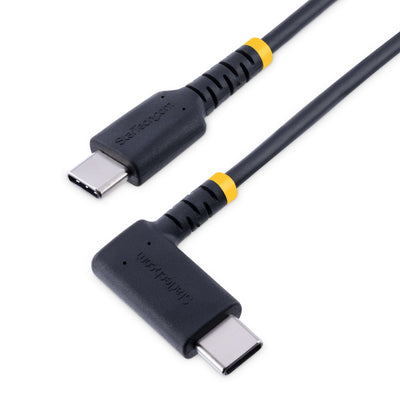 Cable StarTech.com R2CCR-15C-USB-CABLE, USB-C Macho - USB-C Macho, 15cm, Negro