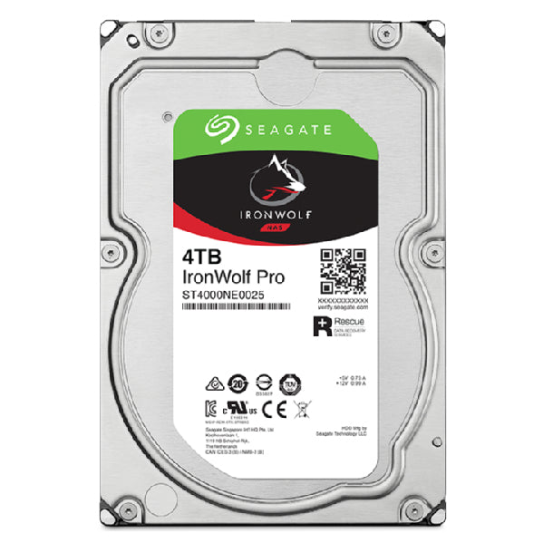 SEAGATE IMALDI DISCO DURO INTERNO 3.5IN 4TB INT SATA 7200RPM 256MB IRONWOLF PRO